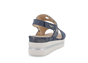 Melluso Donna Sandali Pelle 019213-233792 Blu