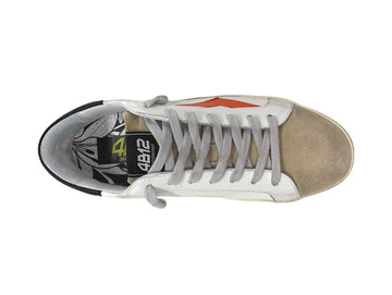 4B12 Suprime Men's Spring Summer Sneakers in Leather