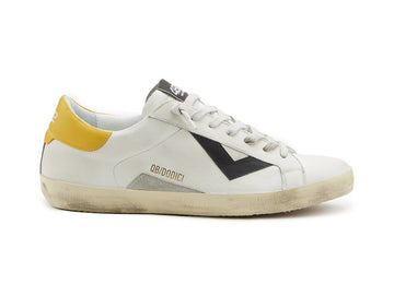 4B12 Suprime Scarpe Sportive Uomo in Pelle