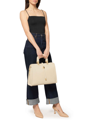 Melluso Donna Borsa Pelle BOR523-250550 Beige