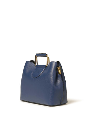 Melluso Donna Borsa Pelle BOR565-250566 Blu