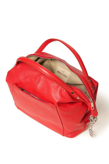 Melluso Donna Borsa Pelle BOR995-250554 Rosso