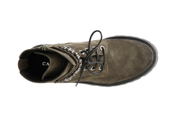 CafèNoir Donna Tronchetto allacciato con accessorio in pelle scamosciata C1FC6004G029 Bosco