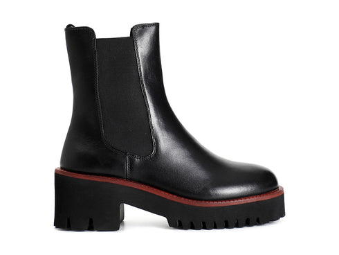 CafèNoir Donna Stivaletti Chelsea Autunno Inverno Tomaia Pelle Nera C1XV1231-N039