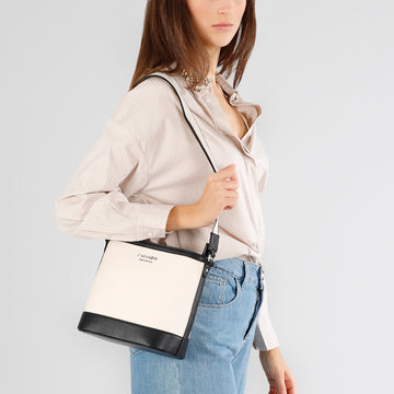 CafèNoir Canvas Bucket Bag
