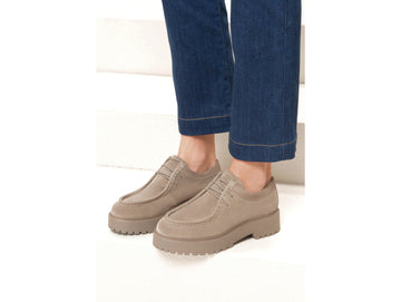 Nero Giardini Women's Winter Lace-Up Shoes Suede Upper