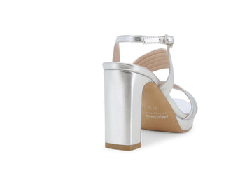 Melluso Donna Sandali Tessuto J648Z-249349 Argento