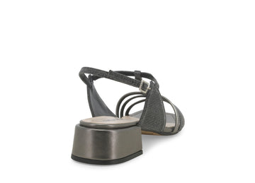 Melluso Donna Sandali Tessuto K35156W-234044 Nero
