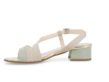 Melluso Donna Sandali Camoscio K35157Z-251623 Beige