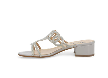 Melluso Donna Ciabatte Tessuto K35183W-234087 Argento