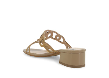 Melluso Donna Ciabatte Tessuto K35183W-239661 Oro