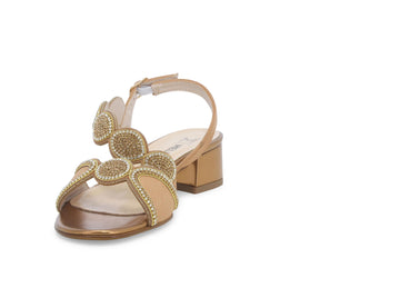 Melluso Donna Sandali Tessuto K35526-234076 Beige