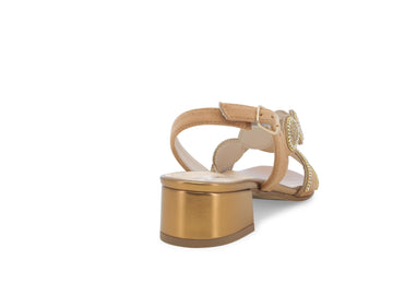 Melluso Donna Sandali Tessuto K35526-234076 Beige