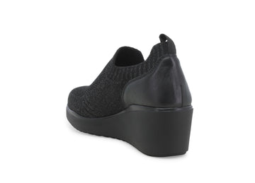 Melluso Donna Mocassini Tessuto K55345W-233712 Nero