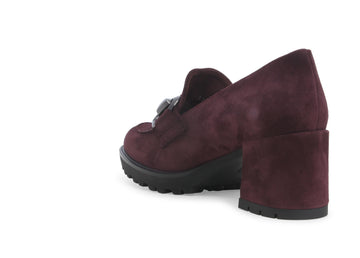 Melluso Donna Mocassini Camoscio L5255W-242620 Bordeaux