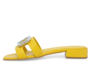Melluso Donna Ciabatte Pelle N306Z-252925 Giallo