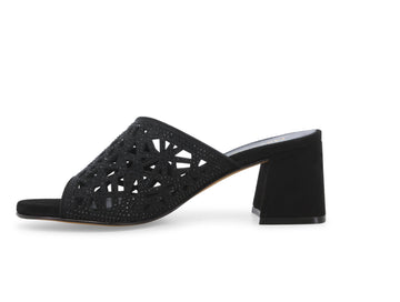 Melluso Donna Ciabatte Camoscio N657-243614 Nero