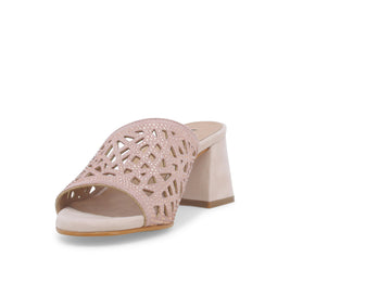 Melluso Donna Ciabatte Camoscio N657-243615 Rosa