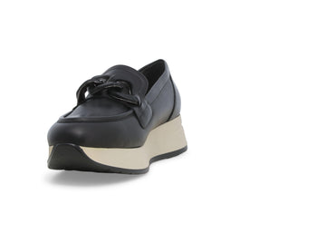 Melluso Loafers Fall Winter Chain Detail Leather Upper