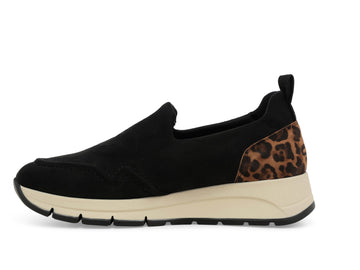 Melluso Donna Mocassini Tessuto R25091-251060 Nero