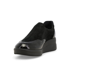 Melluso Donna Scarpe basse Camoscio R25641Z-254555 Nero