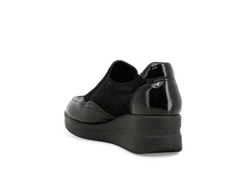 Melluso Donna Scarpe basse Camoscio R25641Z-254555 Nero
