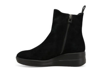 Melluso Donna Stivaletti Camoscio R25651Z-251429 Nero