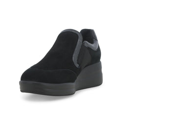 Melluso Donna Scarpe basse Camoscio R25653W-238729 Nero