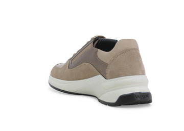 Melluso Lace-up Sneakers with Zip Leather Upper