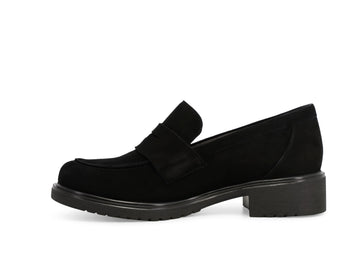 Melluso Donna Mocassini Camoscio R35512Z-252135 Nero