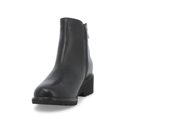 Melluso Ankle Boots Zip Closure with External Elastic Leather Upper