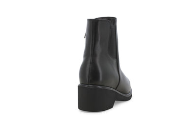 Melluso Ankle Boots Zip Closure with External Elastic Leather Upper