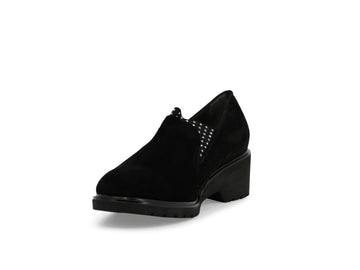 Melluso Donna Mocassini Camoscio R35738Z-254503 Nero