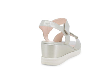 Melluso Donna Sandali Tessuto R80331W-233854 Oro