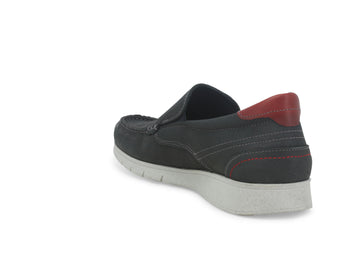 Melluso Uomo Mocassini Camoscio U18018W-232945 Blu
