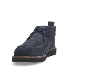 Melluso Uomo Polacchini Camoscio U55239W-238427 Blu