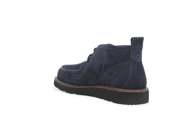 Melluso Uomo Polacchini Camoscio U55239W-238427 Blu