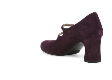 Melluso Comfortable Elegant Pumps 2 Straps Upper Suede