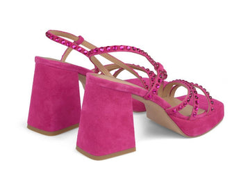 Alma en Pena Elegant Fashion Sandals Platform Suede