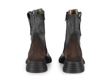 Women's Fall/Winter Ankle Boots in Hammered Leather and Suede