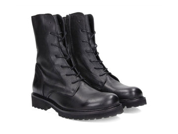 Felmini Combat Boots Fall Winter Leather Upper