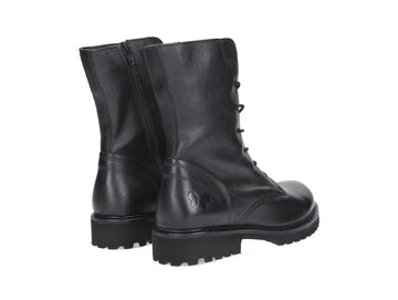 Felmini Combat Boots Fall Winter Leather Upper