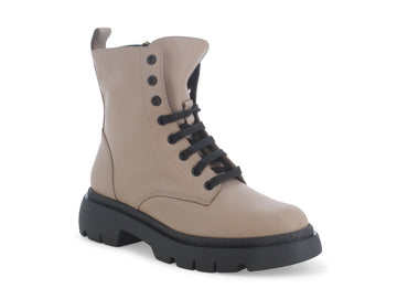 Melluso Anfibi Donna Invernali Platform Carrarmato Tomaia Pelle