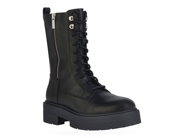 Geox Women's Spherica Winter Boots Platform Leather Upper