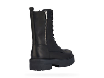 Geox Women's Spherica Winter Boots Platform Leather Upper