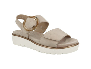 Ara Comfortable Bilbao Sandals Removable Footbed Nubuck Leather Upper