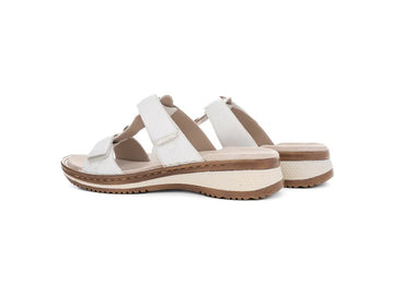 Ara Ciabatta Donna Hawaii in Pelle Panna con Tecnologia HighSoft