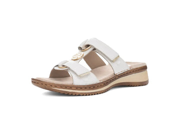 Ara Ciabatta Donna Hawaii in Pelle Panna con Tecnologia HighSoft
