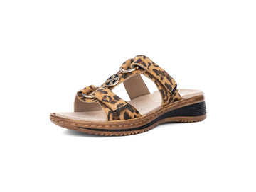 Ara Ciabatta Hawaii in Suede Animalier con Tecnologia HighSoft