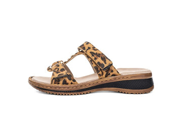 Ara Ciabatta Hawaii in Suede Animalier con Tecnologia HighSoft